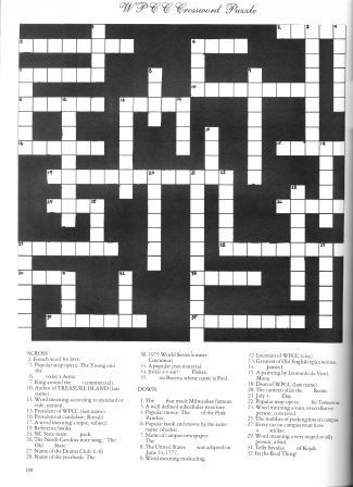 crossword1976.jpg - Crossword puzzle from the 1976 yearbook