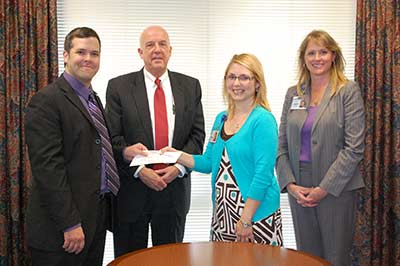 College Supports Burke Hospice with Gift