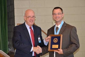 Excellence in Teaching Award Recipient Tom Frost