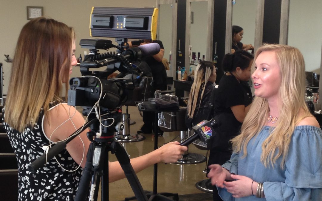 Cosmetology Students Receive Media Attention for Giving Back
