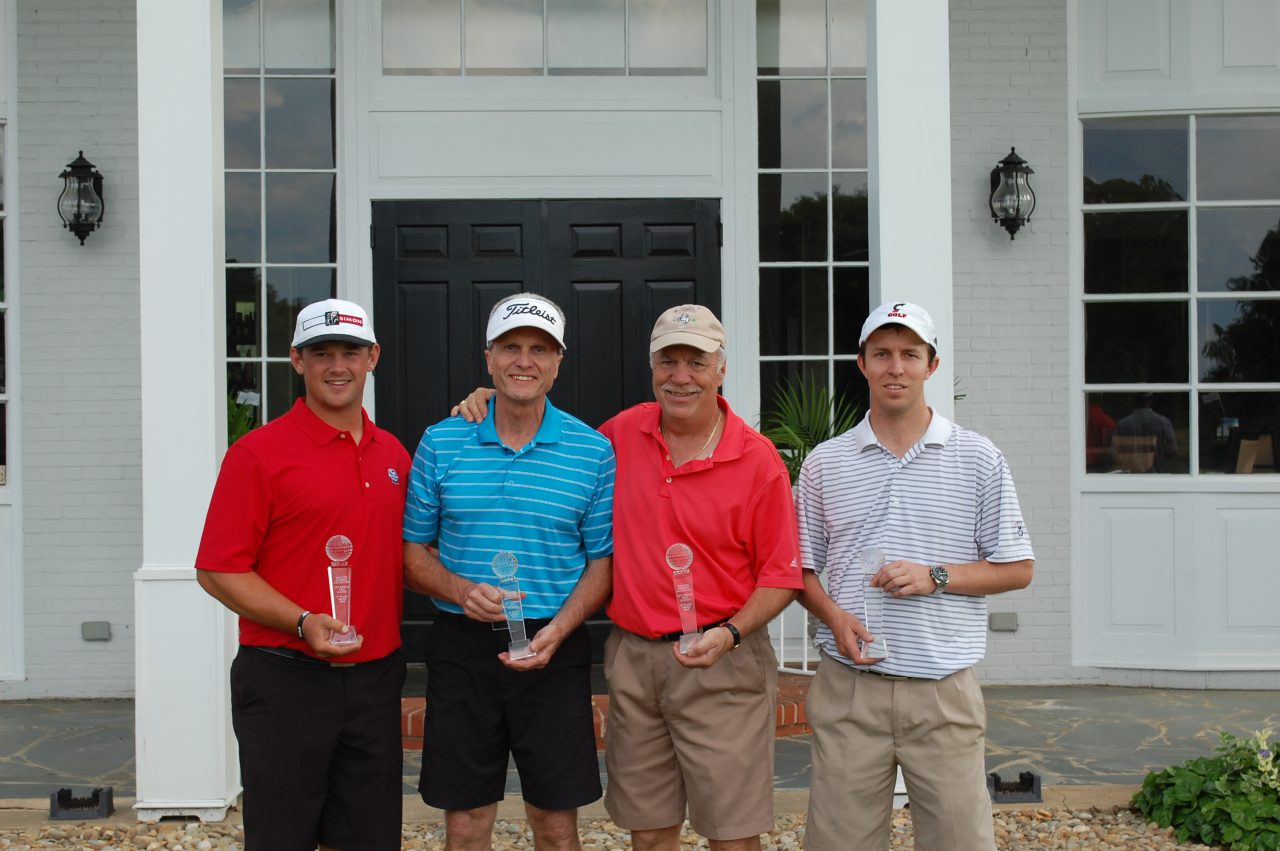 Photos of tournament winners.