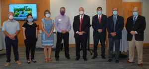 Photo of the WPCC Trustees with Dr. Michael Helmick at his retirement ceremony on June 29, 2020.