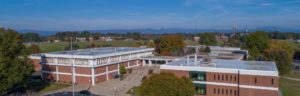 Photo of the WPCC Main Campus taken by a drone