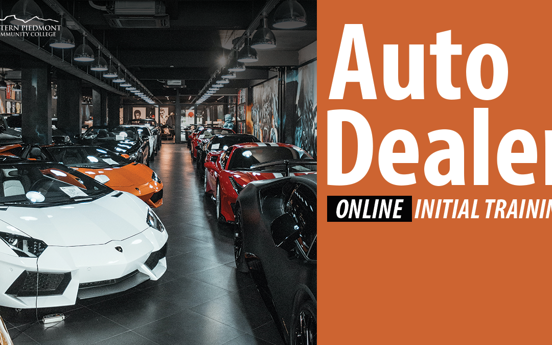 Auto dealer training offered online this December at WPCC
