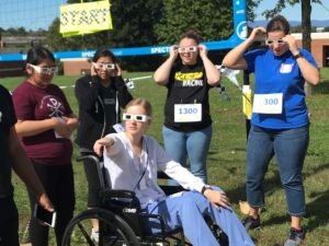 Photo of students in the Amazing Accessibility Race