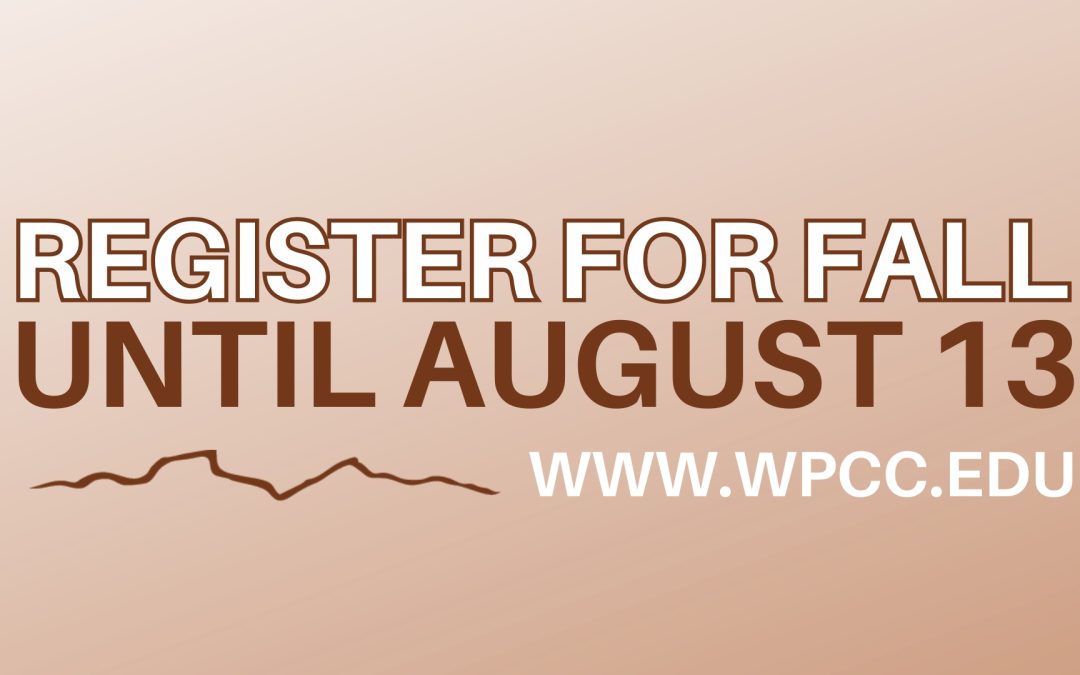 Fall 2026 Registration Open Through Summer