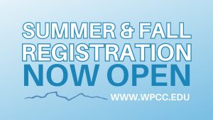 summer and fall registration now open, wpcc logo, www.wpcc.edu