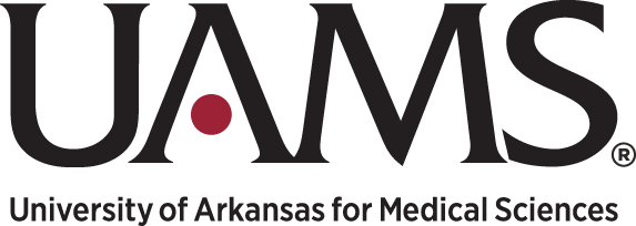 UAMS university of arkansas for medical sciences logo.