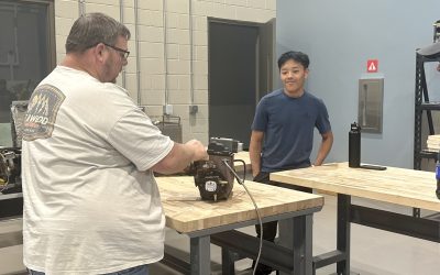 Trades Program Gives Student Bright Future