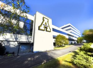 Image of App State campus located in Hickory, NC.