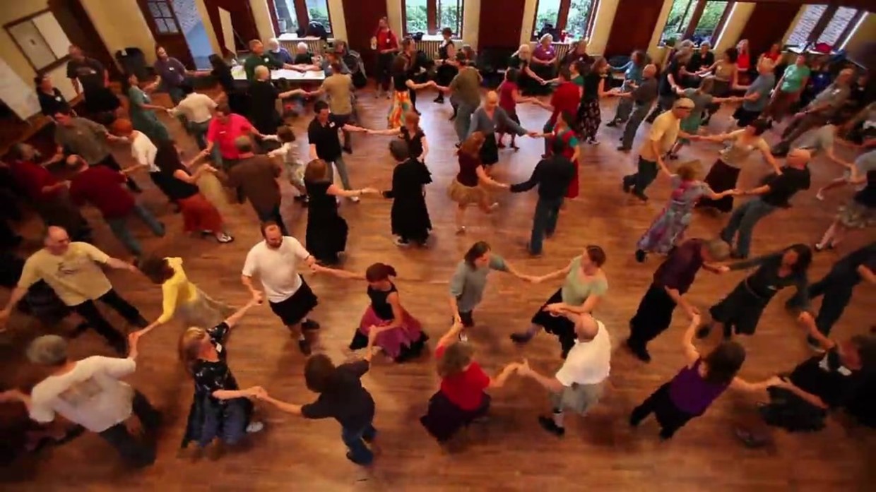 image of people social dancing