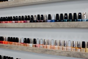 Image of nail polishes.